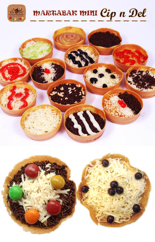  2 Pilihan Paket Martabak Mini Cip n Del