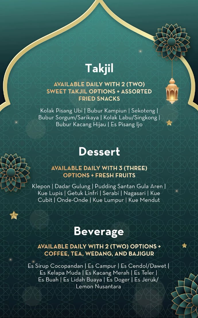  Feastful Ramadan Blue Sky Hotel Pandurata Boutique
