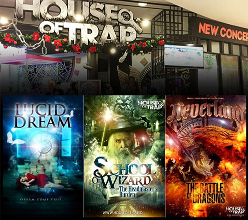 House of Trap Mall Kelapa Gading (4 Ticket)
