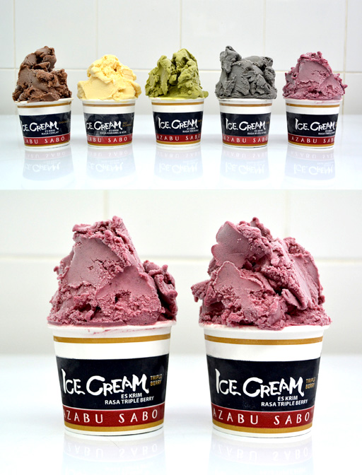 Azabu Sabo Ice Cream Wijen Hitam