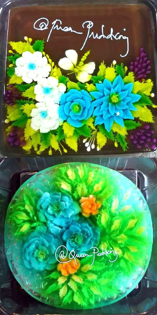  Homemade Jelly Pudding Art by Queen Pudding