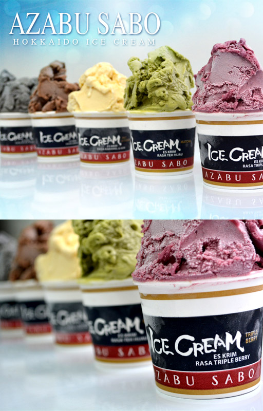 Azabu Sabo Ice Cream Wijen Hitam