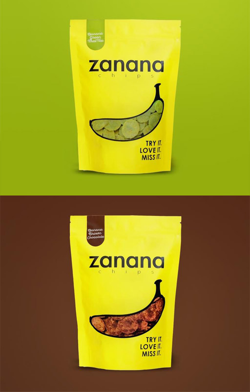  Zanana Snack Keripik Pisang dari Bandung