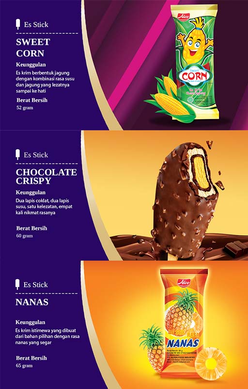 Paket 23 Ice Cream + Packaging