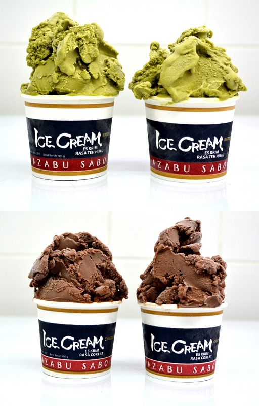 Azabu Sabo Ice Cream Wijen Hitam