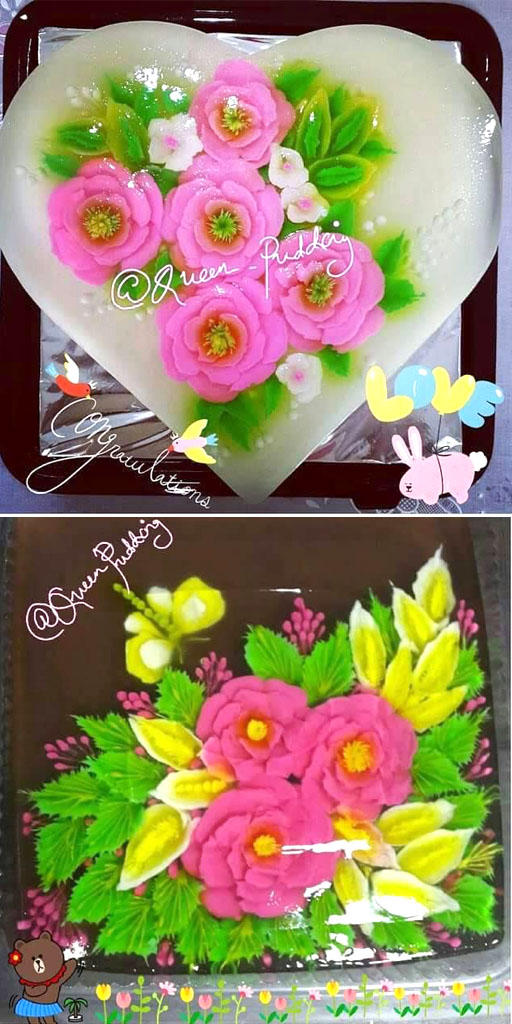  Homemade Jelly Pudding Art by Queen Pudding