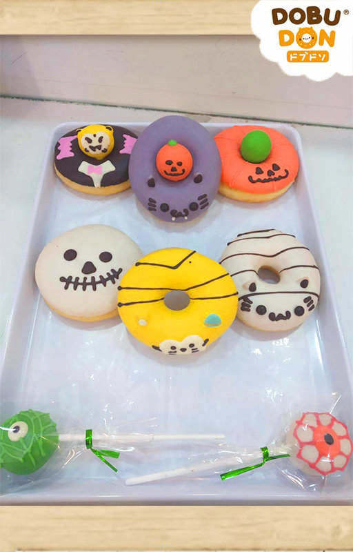  Promo Donat Versi Halloween dari Dobudon