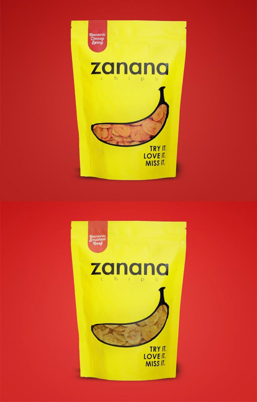  Zanana Snack Keripik Pisang dari Bandung