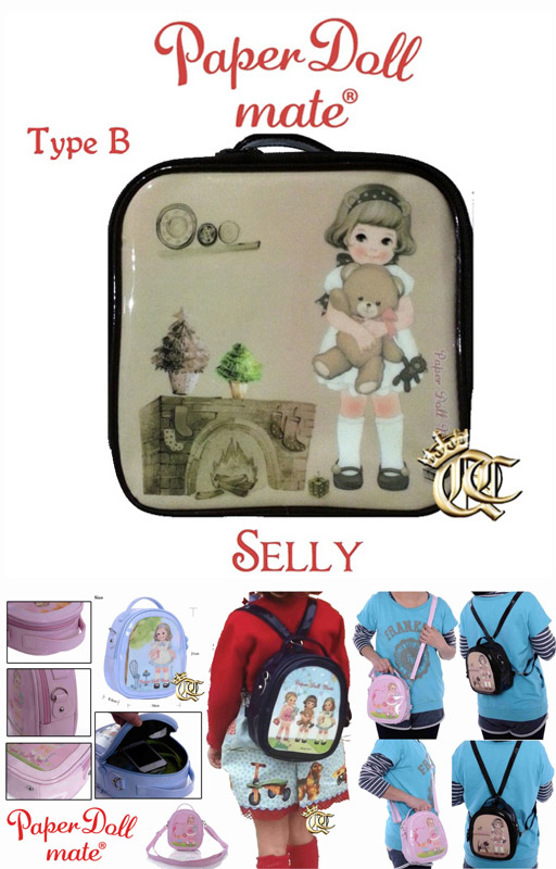  Tas Anak-Anak (Paper Doll Mate) Made in Korea