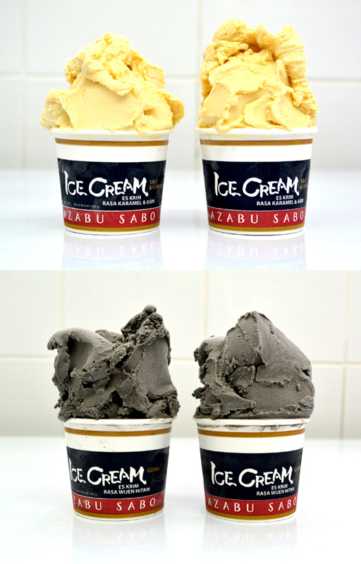 Azabu Sabo Ice Cream Wijen Hitam