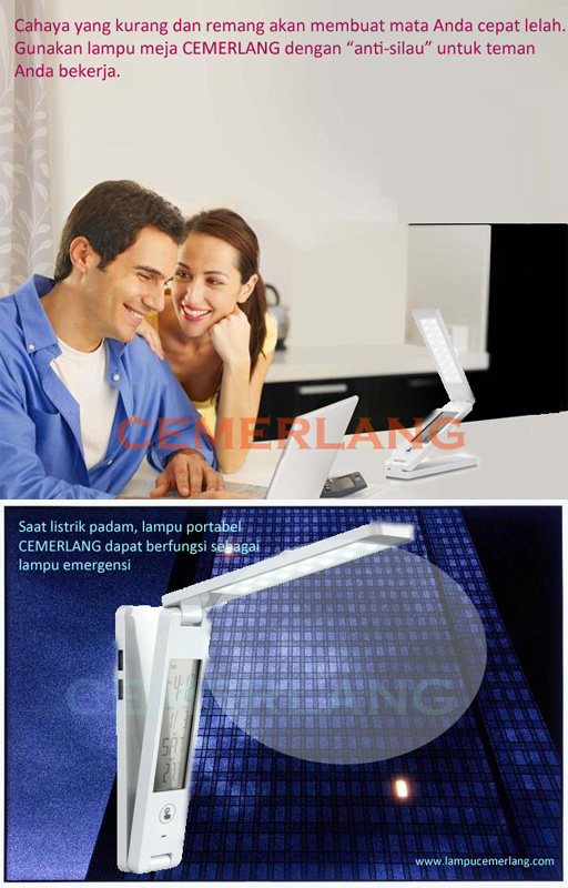 Cemerlang Lampu Lipat LED
