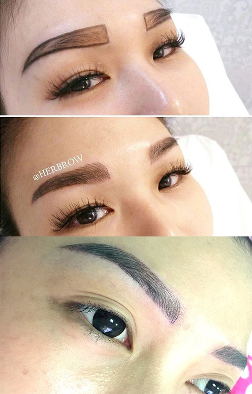 Sulam Alis 1x +1x Touch up +Free Insentive Cream