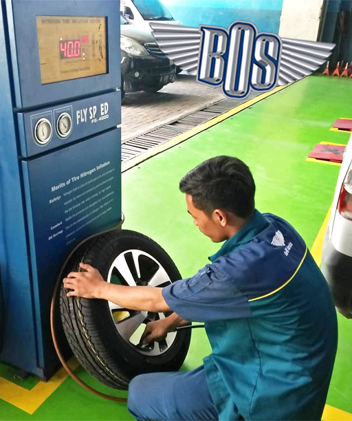  FREE Nitrogen Selamanya di Bengkel BOS