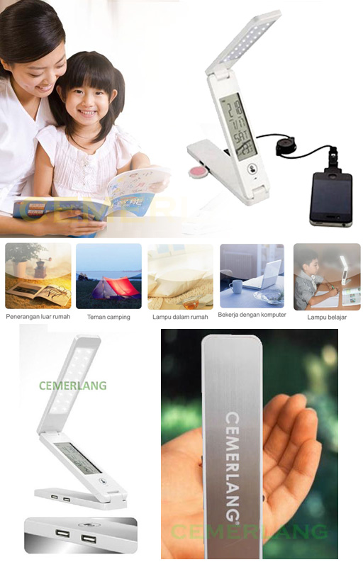 Cemerlang Lampu Lipat LED