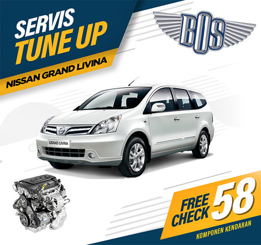  Servis Tune Up Mobil Nissan dari Bengkel BOS
