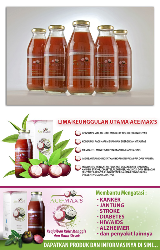 6 Botol Ace Max Jus + Bonus Goat Milk Harmony (Susu Kambing Etawa) (200 gram)