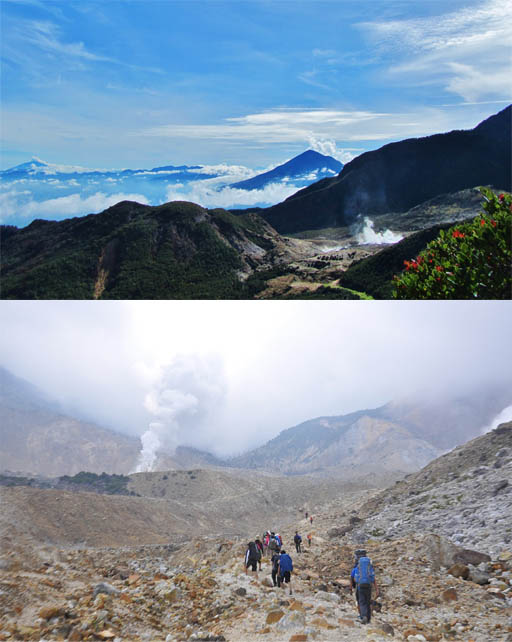  Hiking Gunung Papandayan