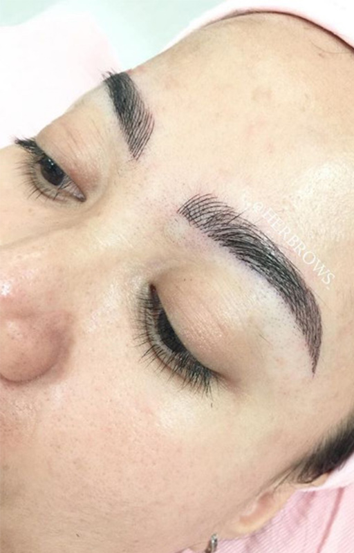 Sulam Alis 1x +1x Touch up +Free Insentive Cream