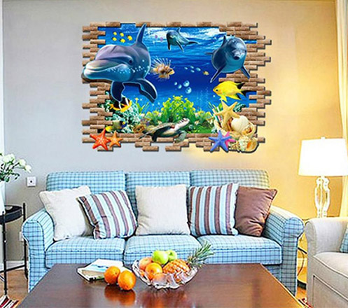 3D Wallpaper Sticker