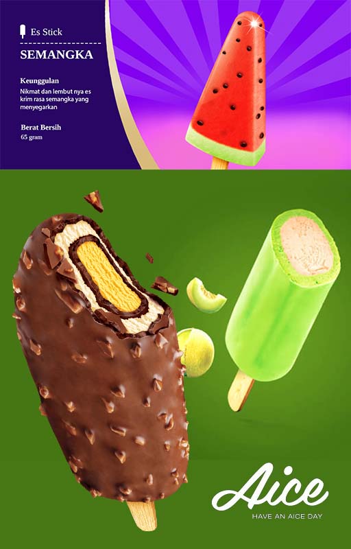 Paket 23 Ice Cream + Packaging