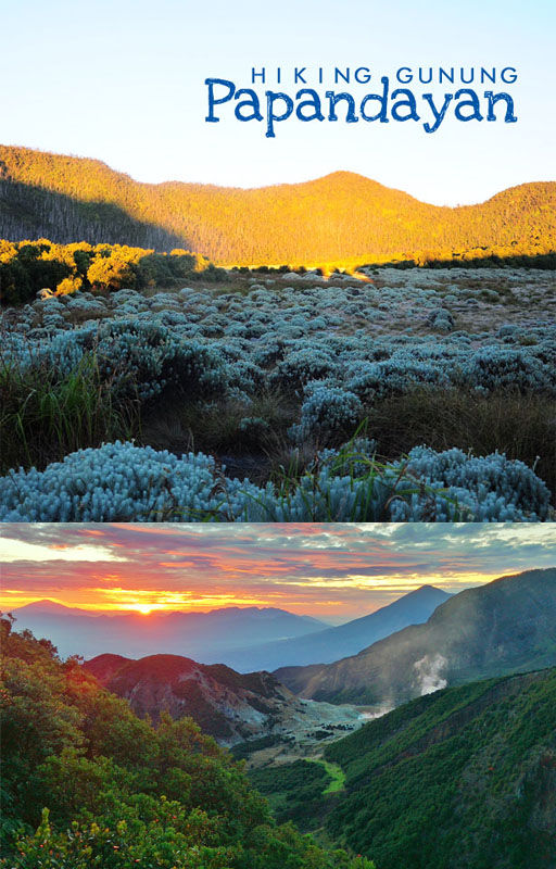  Hiking Gunung Papandayan